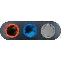 Station de tri sélectif Lune Split 3 flux 114 L - Image 2