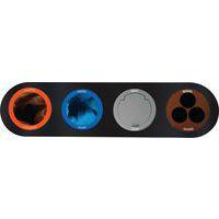 Station de tri sélectif Lune Split 4 flux 153 L - Image 2