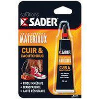 Lot de 4 Colle pour cuir et caoutchouc de 30ml - Image principale
