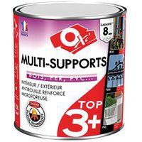 Peinture 2 actions TOP 3 bois fer pvc satin vert olivier - Image principale