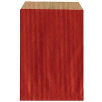 Lot de 48 Sachet kraft rouge 277x45cm - Image principale