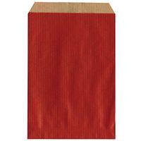 Lot de 96 Sachets kraft rouge 186x35cm - Image principale