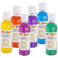 Set 6 flacons 240 ml colle colorée PRIMO - Image principale