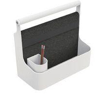 Caisson nomade Youme habillage feutre blanc/poignée blanche - Image principale