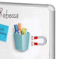 Pot à crayons aimanté Vert d'eau - Image 2