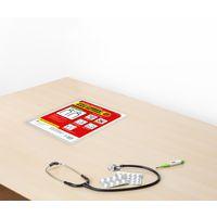 Pochette coin anti-microbienne polypropylène format  23.2 x 32.2 cm (lot de 25) - Image 3