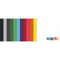 Paquet 25 feuilles colorline canson 50x65 cm 150g 12 couleurs assorties - Image 2