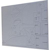 lot de 5 sculptures carton - visage destructuré - Image 3