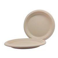 Assiette à décorer en cellulose diamètre 18 cm (lot de 10) - Image principale