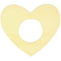 Ronds serviette forme cœur x12 - Image principale