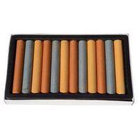 Boîte 12 pastels à l'huile couleurs métallisées 70 mm Ø 10 mm - Image principale