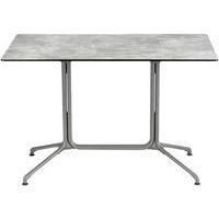 Plateau de table Horizon rectangulaire 115 x 69 cm ciment Lafuma - Image 3