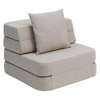 Klip Klap fauteuil convertible 1 coussin beige-KlipKlap - Image principale
