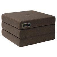 Klip Klap assise dépliable 3 matelas brun/sable-KlipKlap - Image principale