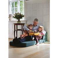 Klip Klap fauteuil convertible 1 coussin vert profond-KlipKlap - Image 2