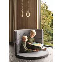 Klip Klap canapé structure mousse ronde pliable gris clair-KlipKlap - Image 4