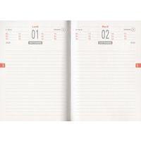 Agenda journalier l'écolier gris piqûre 12,5 x 17,5 cm - Image 2