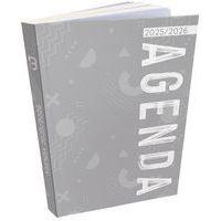 Agenda journalier l'écolier gris piqûre 12,5 x 17,5 cm - Image principale