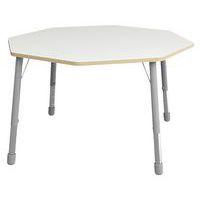 Table Eko octogonale ø 146 cm réglable T1 à T3 - blanc - Image principale