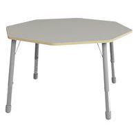 Table Eko octogonale ø 146 cm réglable T1 à T3 - gris - Image principale