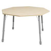 Table Eko octogonale ø 146 cm réglable T1 à T3 - bouleau - Image principale