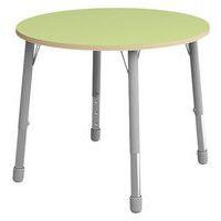 Table Eko ronde ø 100 cm réglable T1 à T3 - vert clair - Image principale