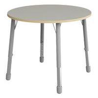 Table Eko ronde ø 100 cm réglable T3 à T6 - gris - Image principale