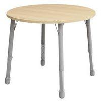 Table Eko ronde ø 100 cm réglable T3 à T6 - hêtre - Image principale