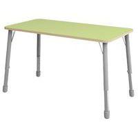 Table Eko rectangulaire 138 x 69 cm réglable T1 à T3 - vert clair - Image principale