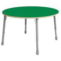 Table Eko ronde ø 136 cm réglable T3 à T6 - vert - Image principale