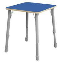 Table Eko carrée 69 x 69 cm réglable T1 à T3 - bleu - Image principale