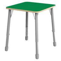 Table Eko carrée 69 x 69 cm réglable T1 à T3 - vert - Image principale