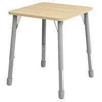 Table Eko carrée 69 x 69 cm réglable T1 à T3 - hêtre - Image principale