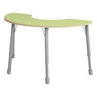 Table Eko haricot 146 x 68 cm réglable T3 à T6 - vert clair - Image principale