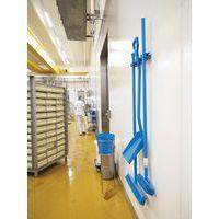 Lot de 5 Support Mural Hygiénique Hi-Flex - 42cm - Bleu - Image 4