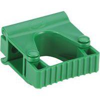 Lot de 5 Support mural hygiénique - Clip Grip - 8,3cm - Vert - Image principale