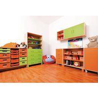 Bibliothèque Confetti avec pieds - étagères et tiroirs - Image 3