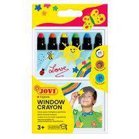 Boîte 6 craies JOVIDECOR GLASS - Image principale