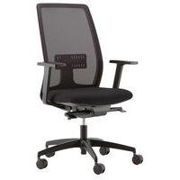 Fauteuil de bureau Oregon dos résille noire assise noir - Image principale