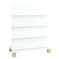 Caisson présentoir/rayonnage Confetti avec pieds - blanc - Image principale