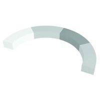 Pouf incurvé Confetti Flexikid - Image principale