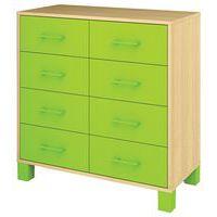 Armoire basse Confetti avec pieds et 8 tiroirs - Image 4