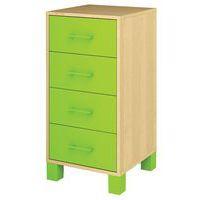 Caisson 4 tiroirs Confetti avec pieds - Image 3