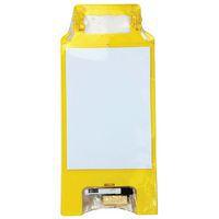 Chevalet avec message effaçable blanc / jaune - Novap - Image 3