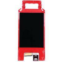 Chevalet avec message effaçable ardoise / rouge - Novap - Image principale