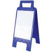 Chevalet avec message effaçable blanc / bleu - Novap - Image principale
