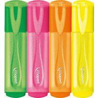 Pochette 4 surligneurs FLUO'PEPS glitter - Image 2