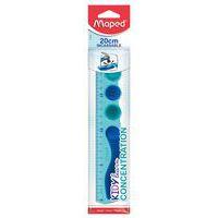Règle 20 cm incassable KIDY LEARN CONCENTRATION texturée - Image principale