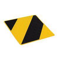 Lot de 5 Dalle podotactible noir/jaune - Novap - Image principale