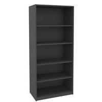 Bibliothèque haute Sirius sans porte 80x180 cm anthracite - Image principale